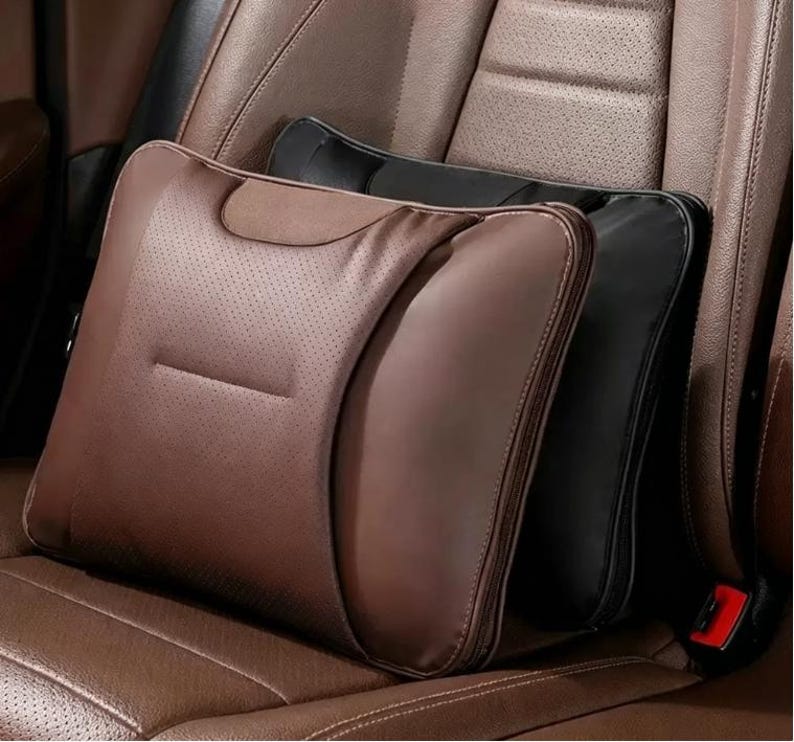 2 in 1 Car Lumbar Pillow & Foldable Blanket