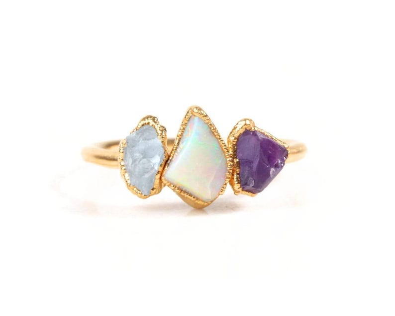 Birthstone Ring for Mom