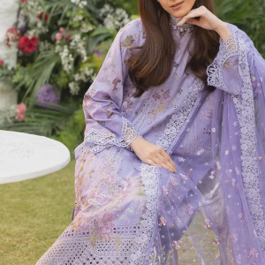 Luxury Lawn Suit, Fully Embroidered