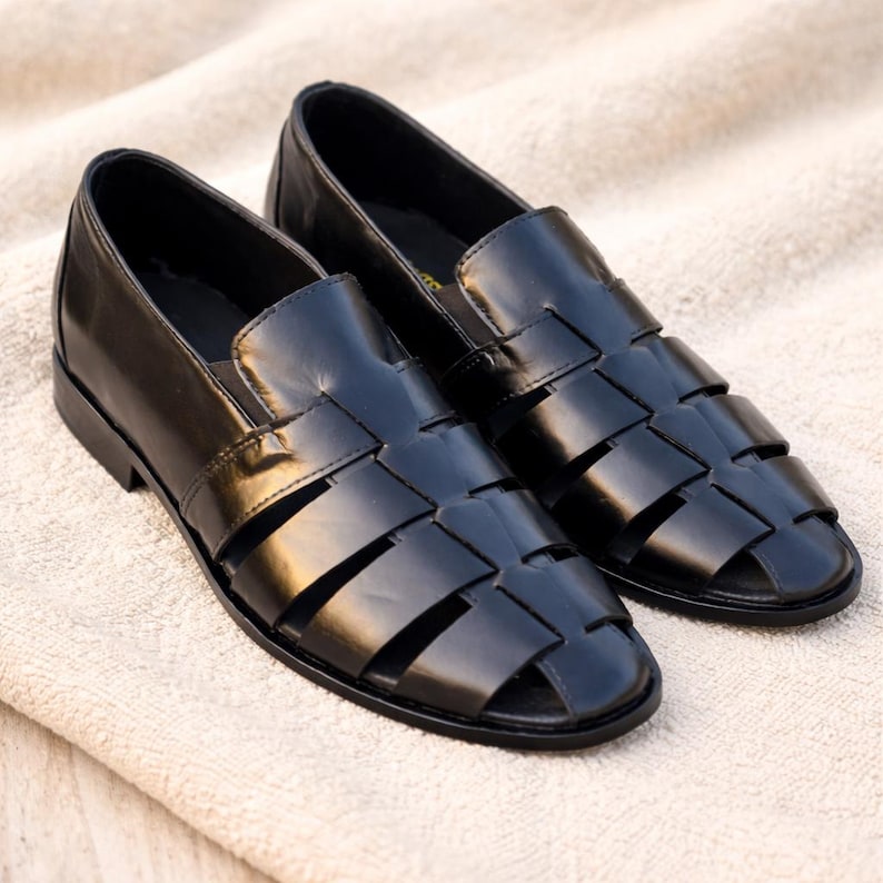 Leather Fisherman Sandals | Anti-Slip Comfort Sole