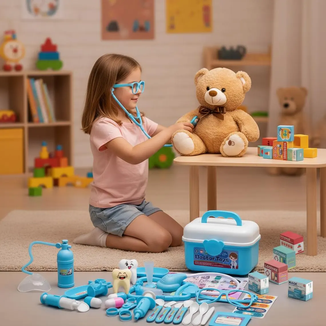 Luxury Doctor Toy Set | This realistic medical toy set, designed specifically for children