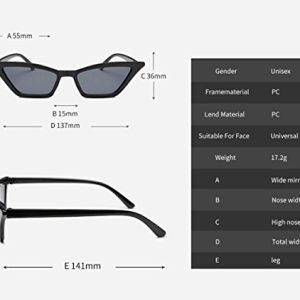Small Cat-Eye Sunglasses