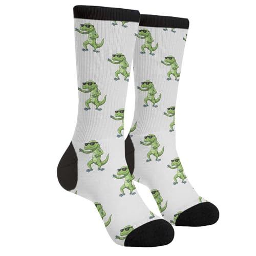 Novelty Pattern Crew Socks