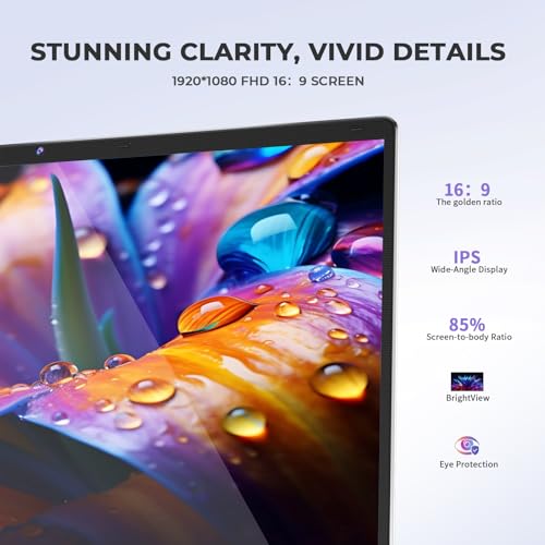 15.6 Inch Business Laptop 8GB RAM 256GB Storage