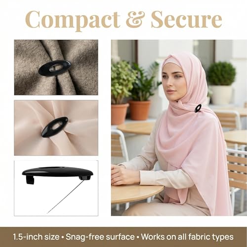 Double Hijab Pin Set