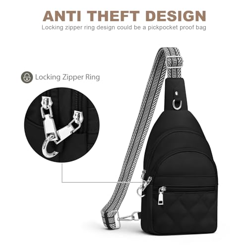 Puffy Travel Sling Bag