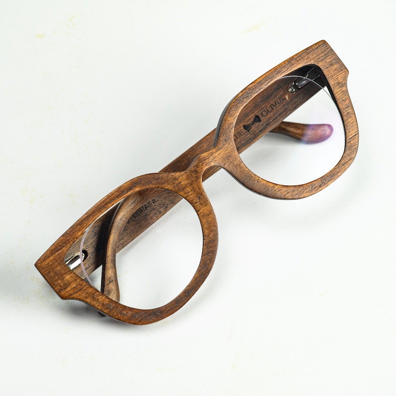 Wooden Eyewear for Women: Brown Wood Reading Glasses