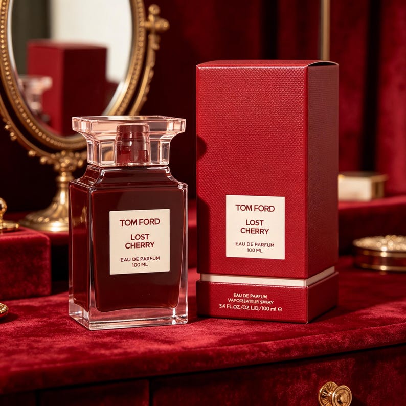 Brand New Tom Ford Lost Cherry Perfume Spray 100ml- Luxury Designer Fragrance