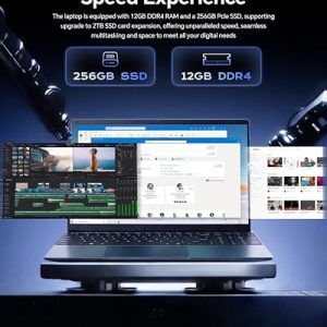 15.6 Inch Thin and Light Laptop 12GB RAM