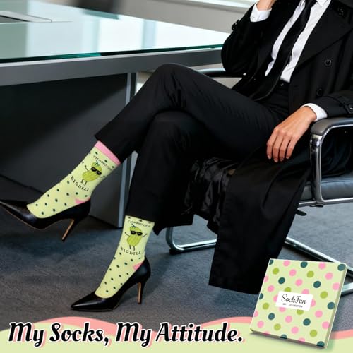 Novelty Pickle Crew Socks