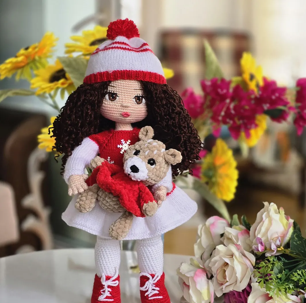 Crochet big doll, crochet doll for sale, Amigurumi doll for sale, Amigurumi doll, handmade doll