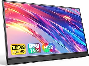 15.6-Inch Full HD 60Hz Portable LCD Monitor