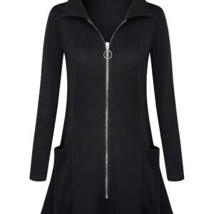 Long Zip Hoodie Jacket