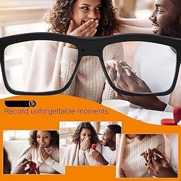 1080p HDCamera Smart Video Recording Glasses-Outdoor Sport Glasses with Camera Wearable Eyeglass (Include 32G Memory Card)