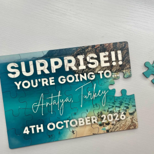 Custom Design- Made to Order Surprise Puzzle - Gift Reveal