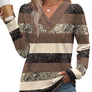 Button V-Neck Tunic Top