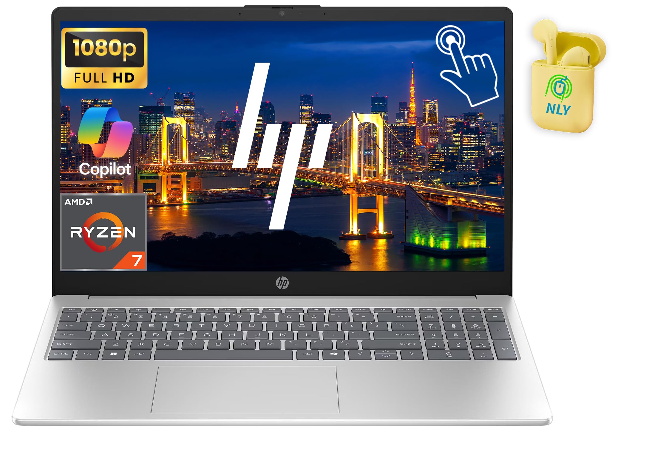 15.6 Inch Touchscreen Laptop 16GB RAM