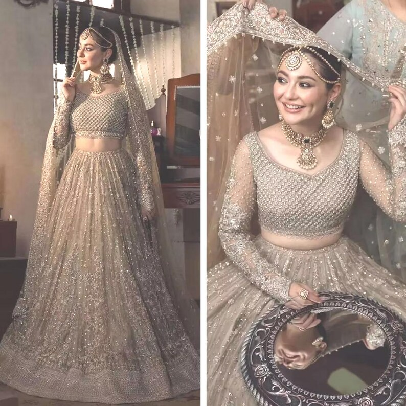 Eastern bridal dress, Long maxi