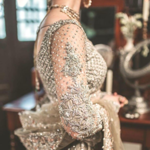 Eastern bridal dress, Long maxi