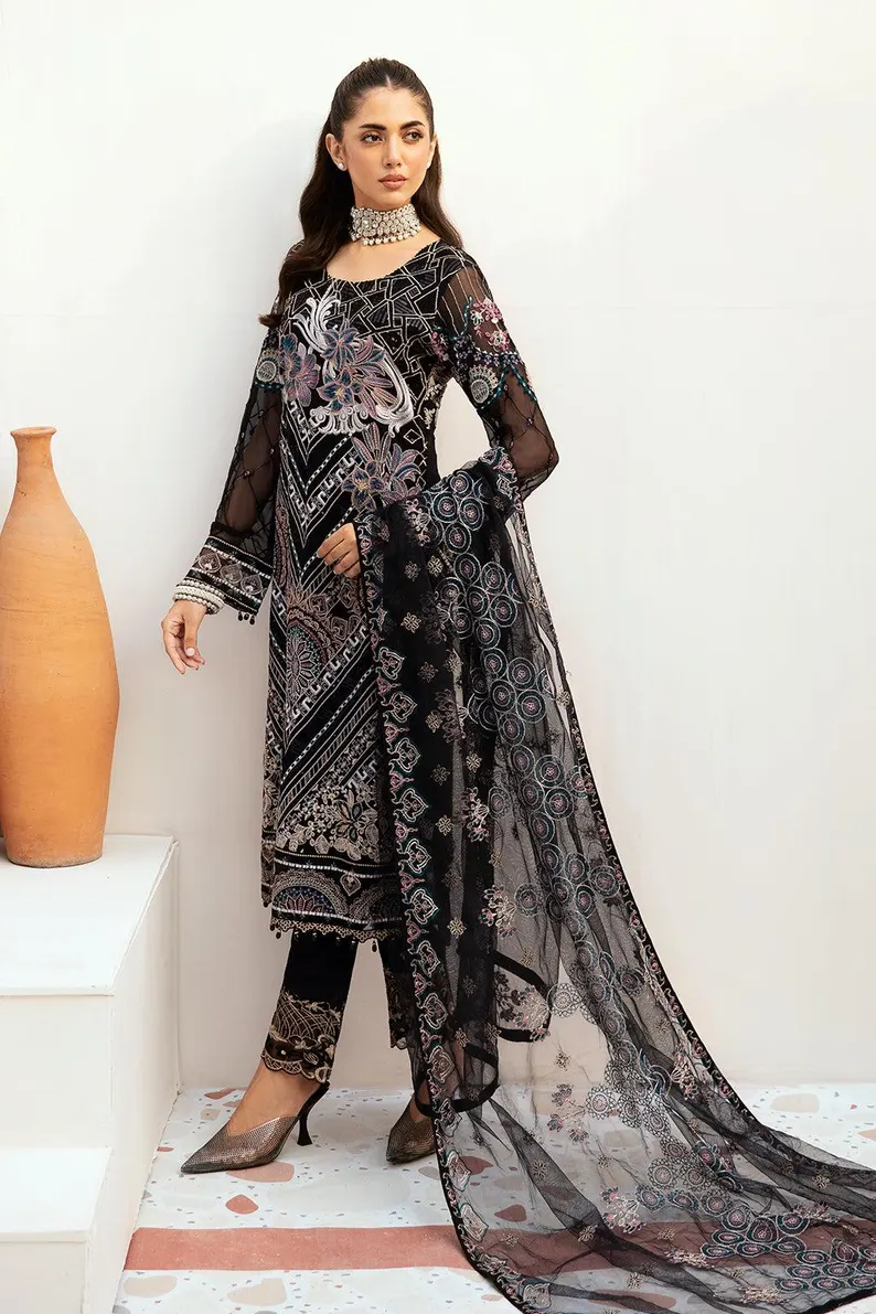Black Salwar Kameez For Women