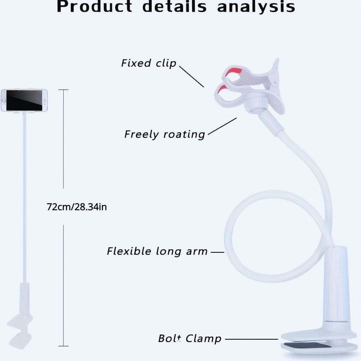 Recording Phone Clamp Stand