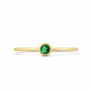 Dark Green Tourmaline ring ,Tourmaline Ring Gold Plated-