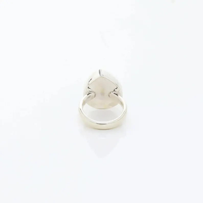 Larimar Ring 925 Sterling Silver