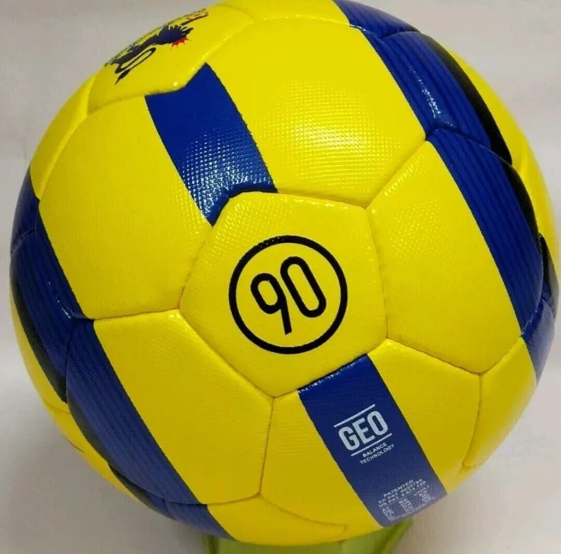 Handmade Soccer Ball T90 AEROW Premier League 2005-06 Yellow Football | Soccer Gift | Soccer Ball Size 5 | Handmade Ball| Gift for him