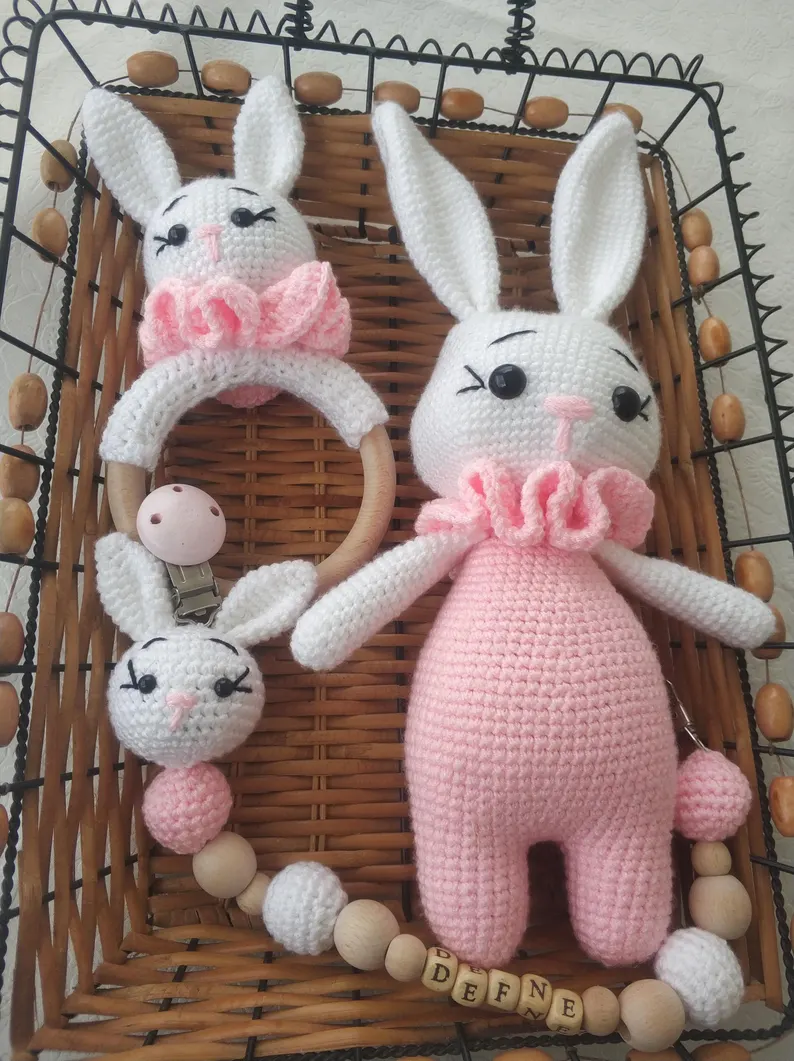 Rabbit Newborn gift Handmadecraftavm