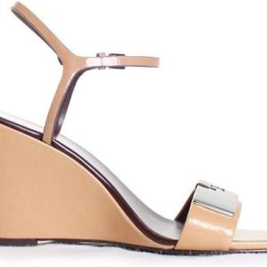 Tory Burch Women's Gigi Wedge Sandal 80mm