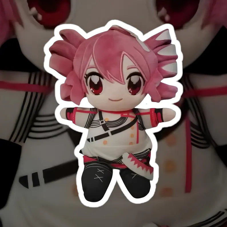 Kasane Teto Plush Doll - Adorable Plushies for Kids - Anime Puppet Toy, Anime Doll, Gift for Kids, Kasane Teto Merch - Kawaii Doll Gift